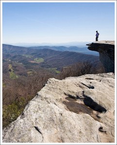 This View of McAfee is an Appalachian Trail Icon