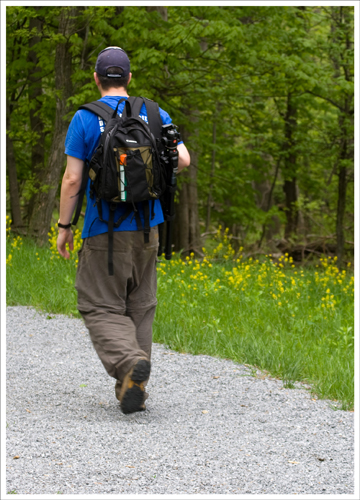 I'm so lucky that Adam routinely offers to carry all my photography gear. 