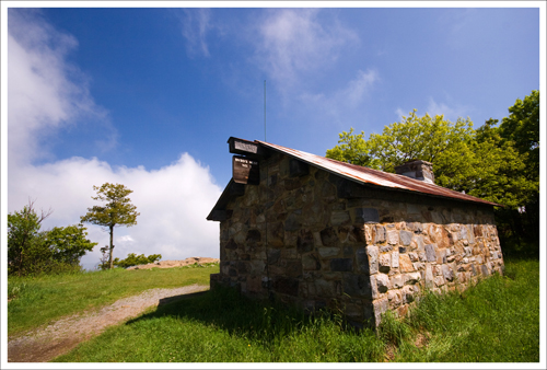 The Byrd's Nest #2 Shelter is available for day use only. It's a three-sided structure.
