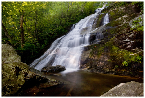 Another beautiful section of falls along the trail.