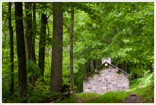 The PATC maintenance cabin