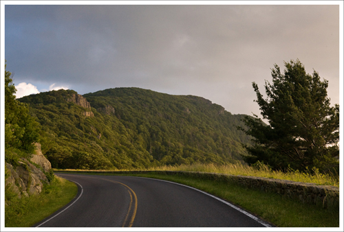 Stony Man from Skyline Drive - Can you see the face?