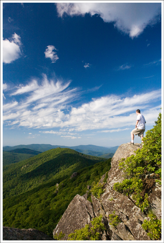 The Pinnacle offers spectacular views.