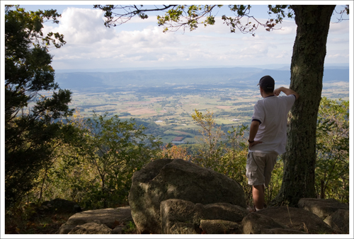 Brushytop offers a nice view of the valley.