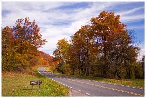 Park at the Brown Gap lot