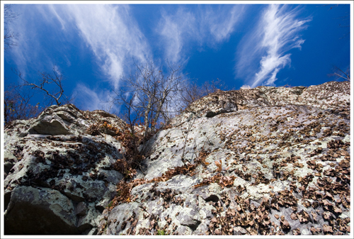Cliffs along the Appalachian Trail