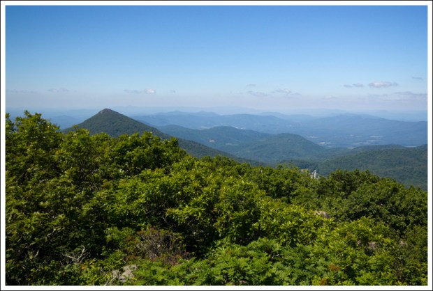 A View of Sharp Top from Flat Top A View of Sharp Top from Flat Top