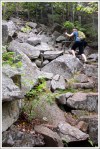 Christine Climbing Back up to Re-Meet Gorham
