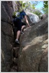 Climbing the Spring Trail