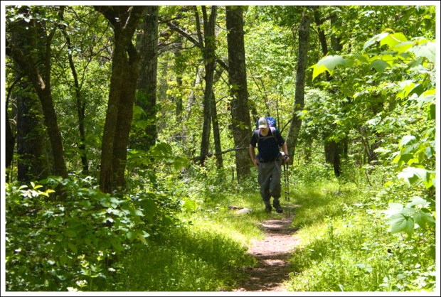 Adam Climbing Up from Elkwallow Adam Climbing Up from Elkwallow