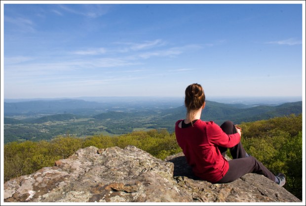 Christine Taking in the View Christine Taking in the View
