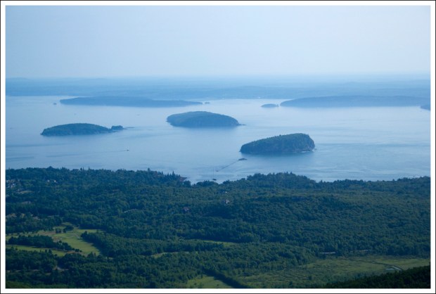 Islands as Seen from the North Ridge Trail