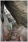 Boulders Near the Linn Cove Viaduct