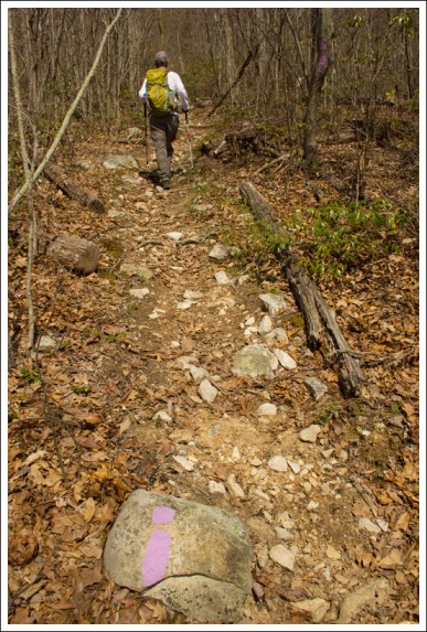 Steep Uphill Over Third Mountain