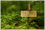 Kephart Prong Trail Sign