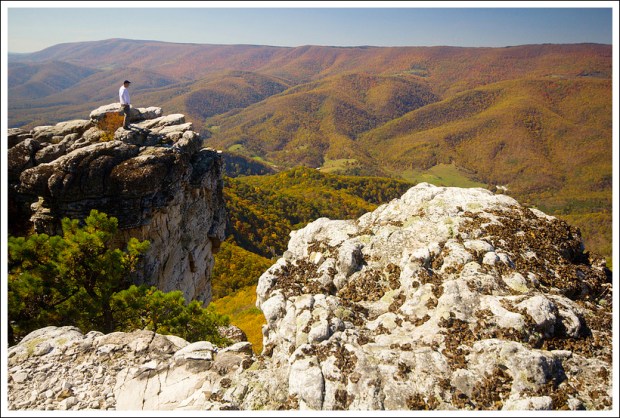 Amazing views from Chimney Top!