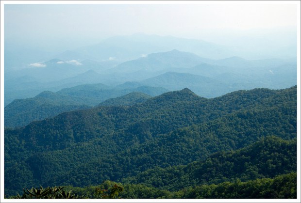 Smokies View from Wesser View