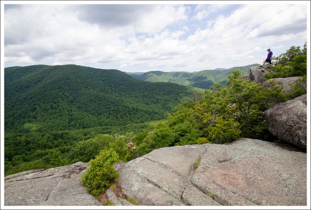 Taking in the View at Bear Church