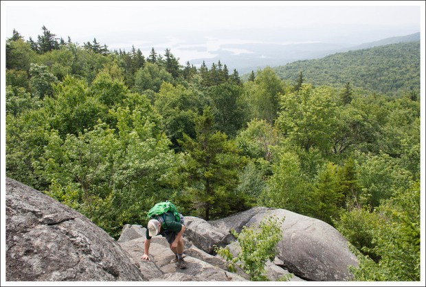 Scrambling Up Morgan