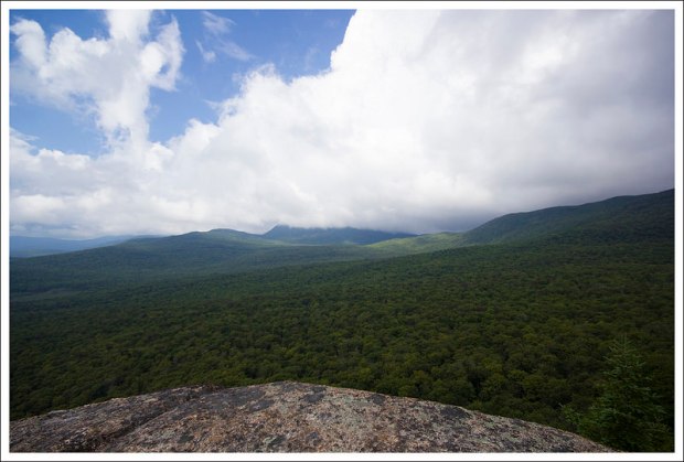 Clouds over the Kinsman Ridge