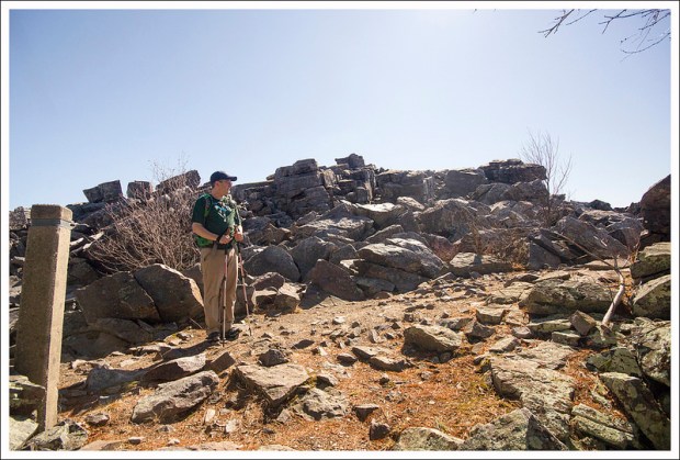 Junction of Trayfoot with the Appalachian Trail