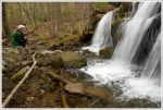Small Falls Above Apple Orchard