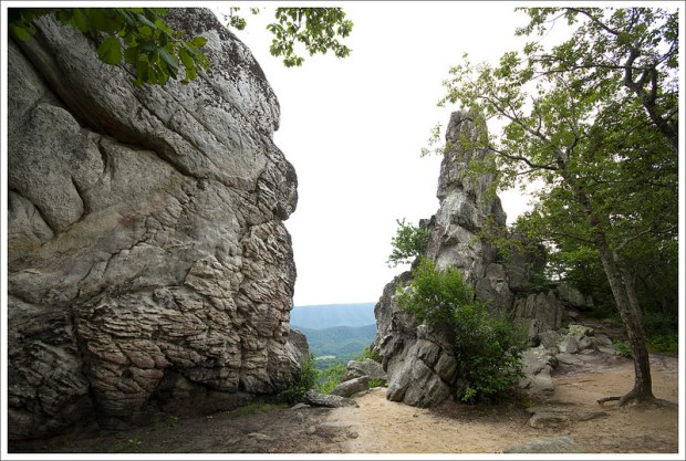 Arriving at Dragons Tooth