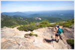 Descending Mt. Chocorua