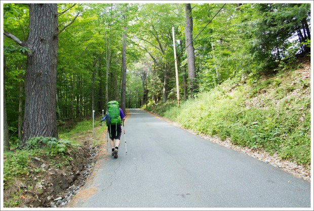 So much road walking