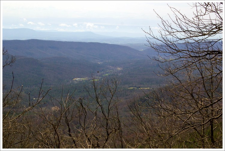 View along the Ridge