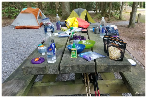 Camp Explosion at Hurricane Creek