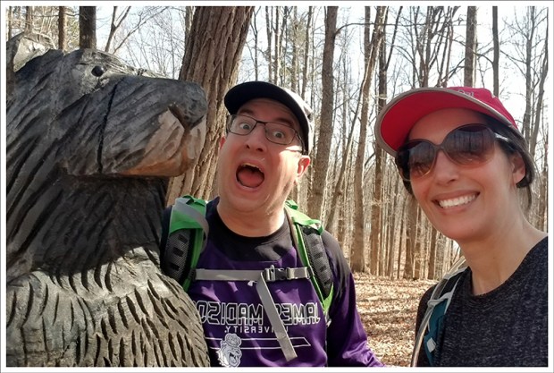 Wood Sculptures on Ragged Mountain Loop